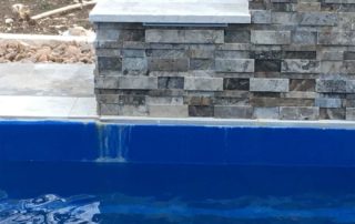 Fiberglass pool calcium buildup